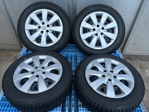 BRIDGESTONE 185/60R15 トヨタ純正ホイール付き、2019年、15×6J、+48、100/H5、シエンタなどに