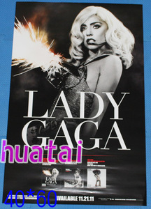 LADY GAGA レディー・ガガ Monster Ball Tour 告知ポスター