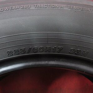 タイヤ 4本 225/60R17 ヨコハマ ブルーアース BLUE EARTH E70 バリ バリ山 溝アリ 送料無料★14237Tの画像8