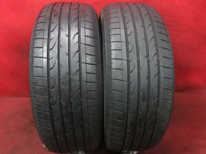 タイヤ 2本 225/55R18 ブリジストン デューラー DUELER HP SPORT 2020年 溝アリ 送料無料★14257T