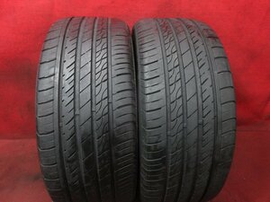 タイヤ 2本 225/45R18 GRENLANDER L-ZEAL 56 バリ山 溝アリ 送料無料★14306T