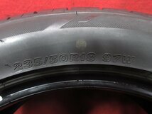 タイヤ 4本 235/50R18 ブリジストン LUFT RV II 2021年 ワンボックス ステーションワゴン バリ バリ山 溝アリ 送料無料★14339T_画像8