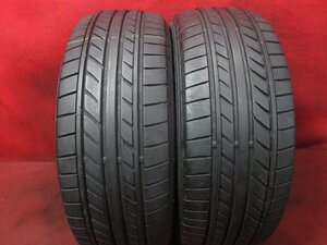 タイヤ 2本 225/60R16 グッドイヤ EAGAL LS EXE 2021年 バリ バリ山 溝アリ 送料無料★14384T