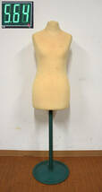 EY10-79 現状品 女性トルソー 着物マネキン マネキン 和装ボディ | 総高さ約138㎝ | 着付け 上半身 ディスプレイ 店舗用品 保管品_画像1