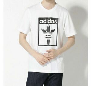 adidas originals 半袖Tシャツ 白 Mサイズ