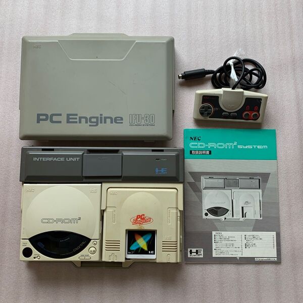 PCエンジン CD-ROM2 SYSYEM インターフェースユニット 本体