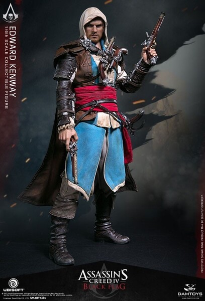 DAMTOYS ダムトイズ 1/6 アサシン クリード ブラックフラッグ エドワード・ケンウェイ ホットトイズ エンターベイ アスモストイズ