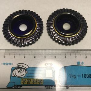 . metal fittings -ply eyes old real . circle small 2 piece amount equipped 
