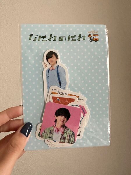 【なにわ男子】なにわのにわ フレークシール 道枝駿佑