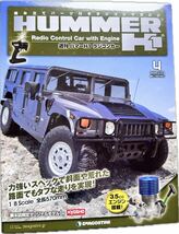 ハマーH1 ラジコンカー デアゴスティーニ ディアゴスティーニ　HUMMER 【1〜6】_画像5