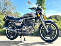 CB250N ホンダ旧車絶版車 シルバーカラー エンジン正常 ブレーキ作動正常 タイヤ程度上 簡易走行テスト済 人気車種 HONDA ホーク HAWK _画像7