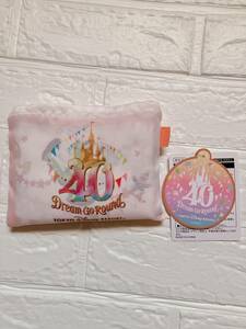 ディズニー　40周年　エコバッグ ショッピングバッグ