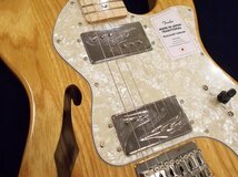 アウトレット特価 Fender Made in Japan Traditional 70s Telecaster Thinline Maple Fingerboard フェンダー_画像8