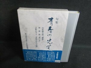 句集　青春の光芝　帯折れ有・シミ日焼け強/PEK