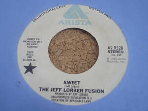試聴可♪オリジナル！The Jeff Lorber Fusion / Sweet / US産ジャズ・フュージョン/レアグルーヴ / FUNK45 / オルガンバー サバービア