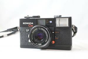 【外観良品/動作品】コニカ KONICA C35 EF HEXANON 38mm F2.8 コンパクト フィルム カメラ レトロ (S240)