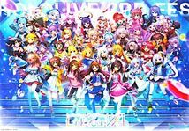 【送料無料】ホロライブ 3rd fes. Link Your Wish キービジュアル フレーム 入り A3 クリア ポスター hololive バーチャル YouTuber Vtuber_画像2