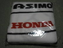 未使用長期保管品ホンダ ASIMO アシモ ビッグ・フリースブランケット 非売品ノベルティー黒地系_画像1