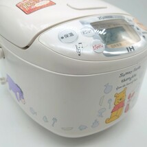 ZOJIRUSHI 象印 NP-MP05P IH炊飯器ジャー 3合炊き ディズニー くまのプーさん Pooh ホワイト キッチン 予約 食卓 料理 生活家電 tp-23x1035_画像2