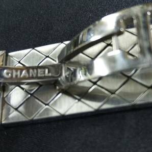 【電池交換済】CHANEL マトラッセ 時計 レディース シルバー バングル シャネルの画像4