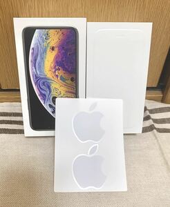 iPhone xs / iPhone 6 空箱 ２個 + アップルステッカー付き