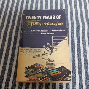 D1☆洋書☆TWENTY YEARS OF THE MAGAZINE OF FANTASY AND SCIENCE FICTION☆Ferman & Mills☆