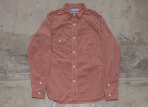 訳あり！5%OFF TCB jeans サイズ42 Catlight Shirts Covert Red Chambray 5.2oz TCBjeans TCBジーンズ