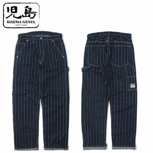 児島ジーンズ ONE WASH / W36 RNB1366 “BICOLOR WABASH PAINTER PANTS” ペインターパンツ