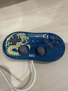 Wii クラシックコントローラ 特別限定仕様　モンスターハンターG