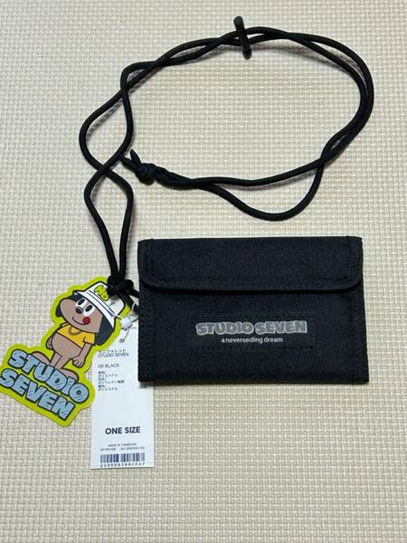 ☆新品☆自宅保管品☆未使用☆GU×NAOTO☆EXILE☆コラボ☆ナイロン製☆財布☆ブラック☆STUDIO SEVEN☆