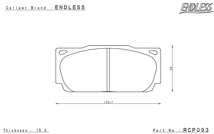 ENDLESS エンドレス システムキット チビ6 フロント マーク2/チェイサー/クレスタ JZX90 ターボ ECZ5SJZX90_画像2