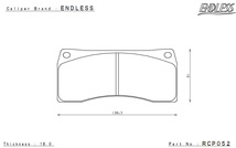 ENDLESS インチアップキット Version2 6POT&Racing 4 Version2 F&Rセット Version2 フェアレディZ Z33 純正ブレンボキャリパー車 ECZFXZ33_画像2