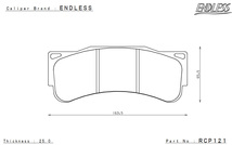 ENDLESS エンドレス システムインチアップキット Racing MONO6 フロント インプレッサ GRB/GRF 純正ブレンボキャリパー装着車 EDZMXGRB_画像2