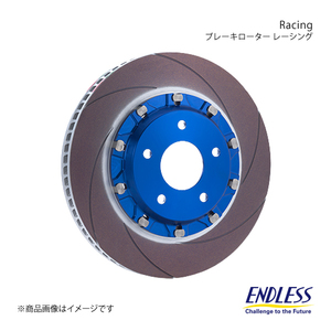 ENDLESS ブレーキローターアッセンブリ Racing CURVING SLIT フロント2枚セット ランサーエボリューション5/6 CP9A ER611RCA+ER611RCA