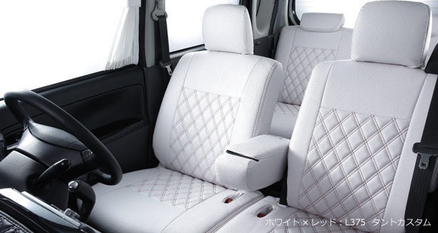 Bellezza/ベレッツァ シートカバー ジムニー JB23W 2004/10-2010/9 ワイルドステッチ ブラック×ホワイト S691 Bellezza/ベレッツァ シートカバー ジムニー JB23W 2004/10-2010/9 ワイルドステッチ ブラック×ホワイト S691