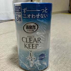 トイレの消臭力　クリアキープ　クリーンソープ４個 クエン酸配合　消臭効果3倍　1本で２〜３か月持続　ナノレベルの孔を持つ悪臭を吸着