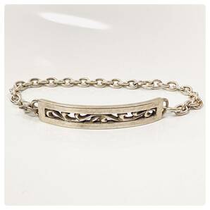 シルバー925 sterling スターリング 唐草模様 アラベスク ブレスレット