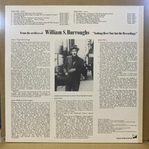 WILLIAM S.BURROUGHS /NOTHING HERE NOW BUT THE RECORDINGS /IR0016 /UK-ORIGINAL /SPOKEN★送料着払い★URT_画像2