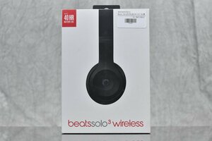 【新品未開封】beats/ビーツ ヘッドフォン solo3 wireless マットブラック⑥