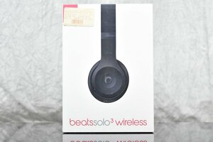 【新品未開封】beats/ビーツ ヘッドフォン solo3 wireless マットブラック⑤