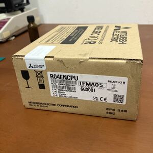 ●未使用品　2023年製　三菱　iQ-R CC-Link内蔵シーケンサCPUユニット　R04ENCPU