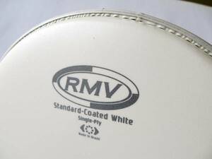 ◆◆RMV ドラムヘッド　PPMシリーズ　シングルプライのコーティング・ヘッド10インチ　PPM1025　特価 即決です！