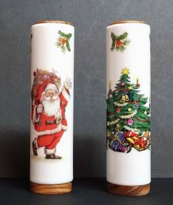万華鏡 作家物 クリスマス 陶器の万華鏡　ツリー柄１点のみ、 コレクション カレイドスコープ オブジェ 希少 雑貨