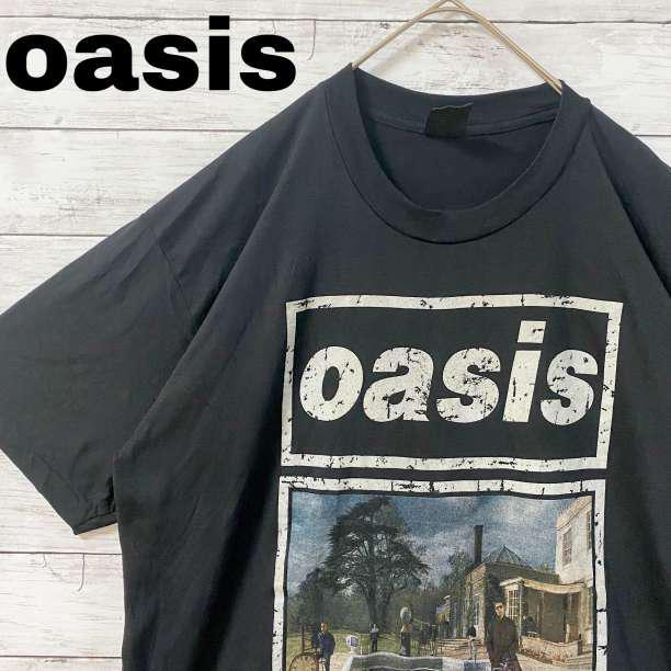 激レア・新品】90s oasis オアシス Tシャツ Lサイズ バンド 半袖-