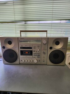 Technics　SA-C06　昭和レトロ　カセットデッキ　希少　希少デッキ　１点限定　通電OK　即決