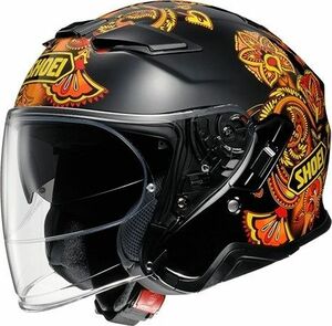 SHOEI ジェットタイプヘルメット　J-Cruise II　J-Cruise2　ジェイ-クルーズツー　CURIOUS　キュリアス　TC-10　M