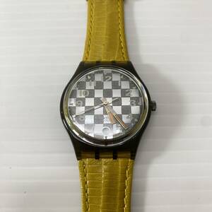 Swatch Swatch Watch Quartz Аккумуляторная батарея 3 отверстия.