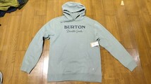 送料520円 新品 バートン BURTON パーカー プルオーバーパーカー スノーボードパーカ インナーウェア Lサイズ 定価7480円_画像1