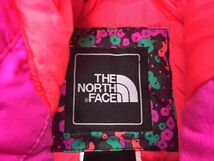 THE NORTH FACE ザノースフェイス HYVENT 中綿 スノーボードウェア 上下セットアップ キッズ ポリエステル100% XXS ピンク ゴールドウイン_画像3