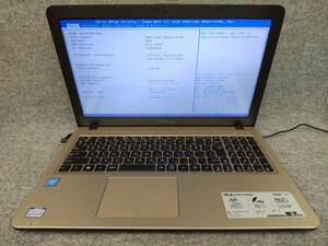 ASUS X540S Celeron N3050 Bios確認 ジャンク 519B